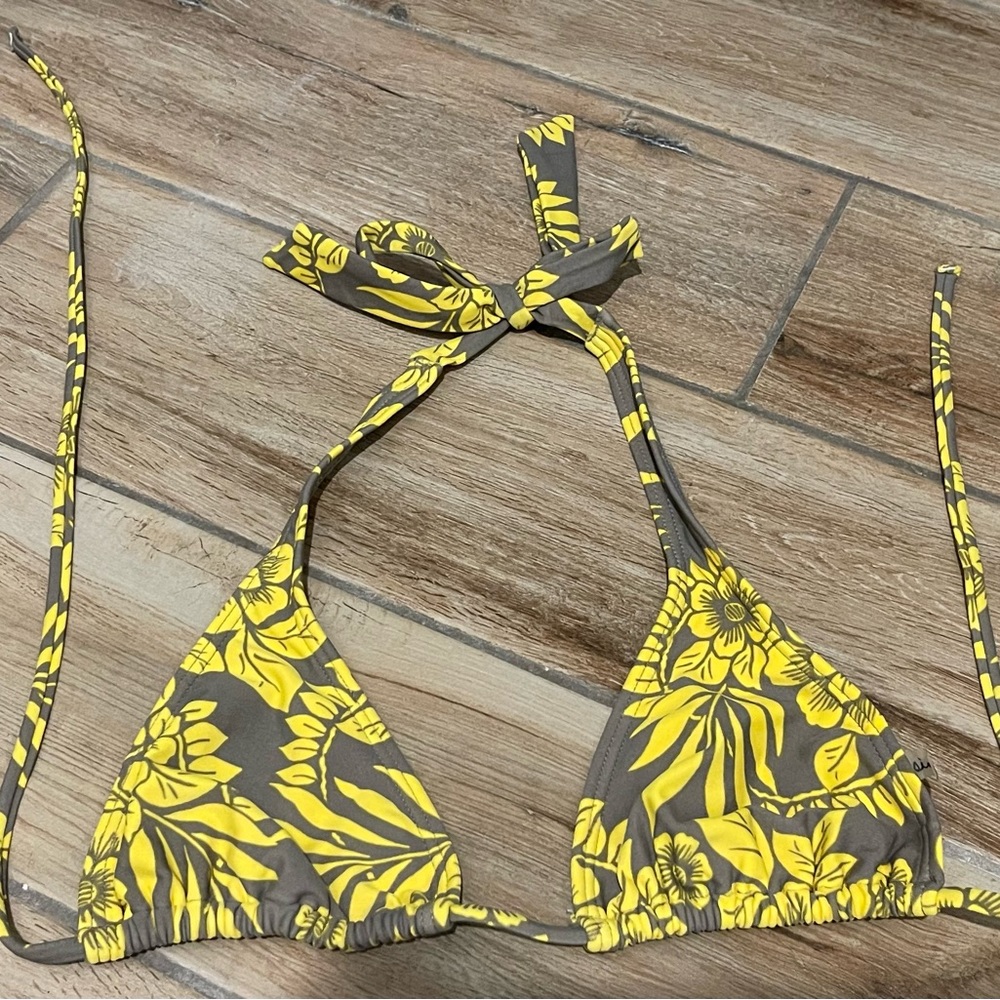 Triangle swimsuit top